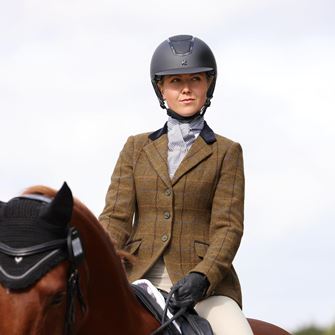 Shires Aubrion Saratoga Ladies Jacket (Oak Brown Check)