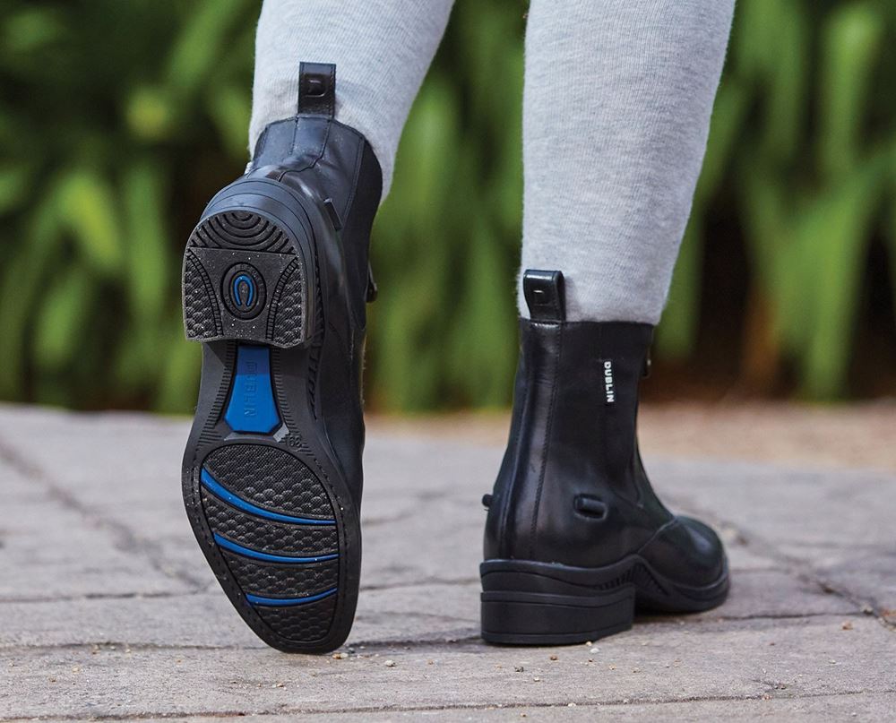 Dublin Paramount Zip Paddock Boots (Black)