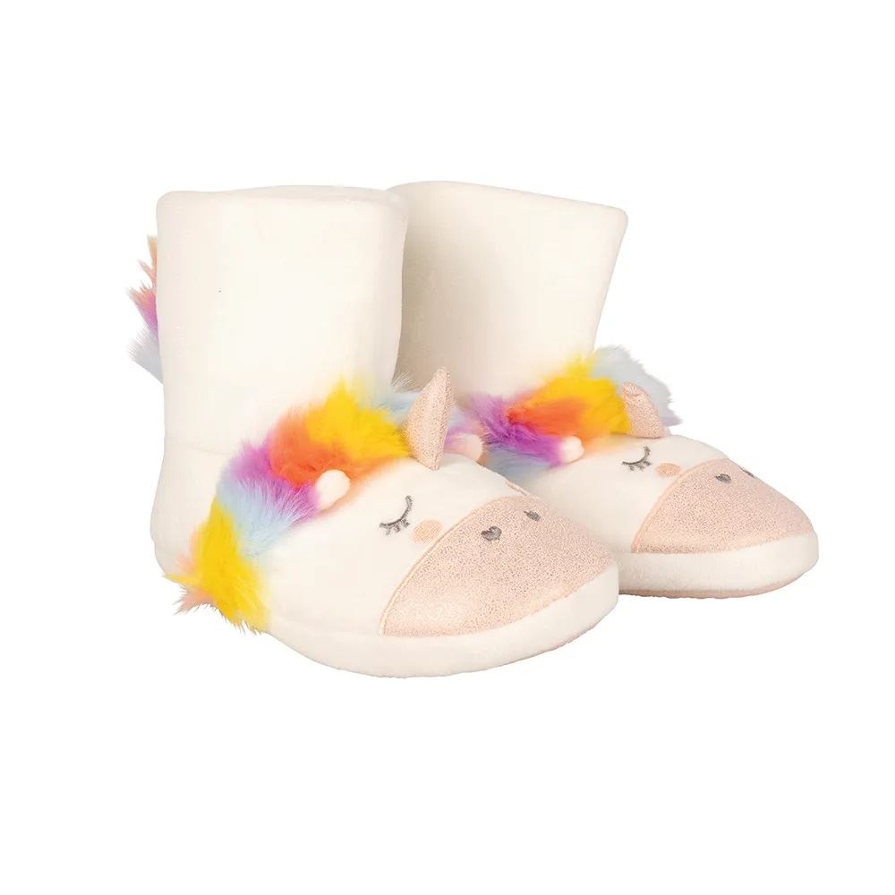 Unicorn Boot Slippers by Little Rider