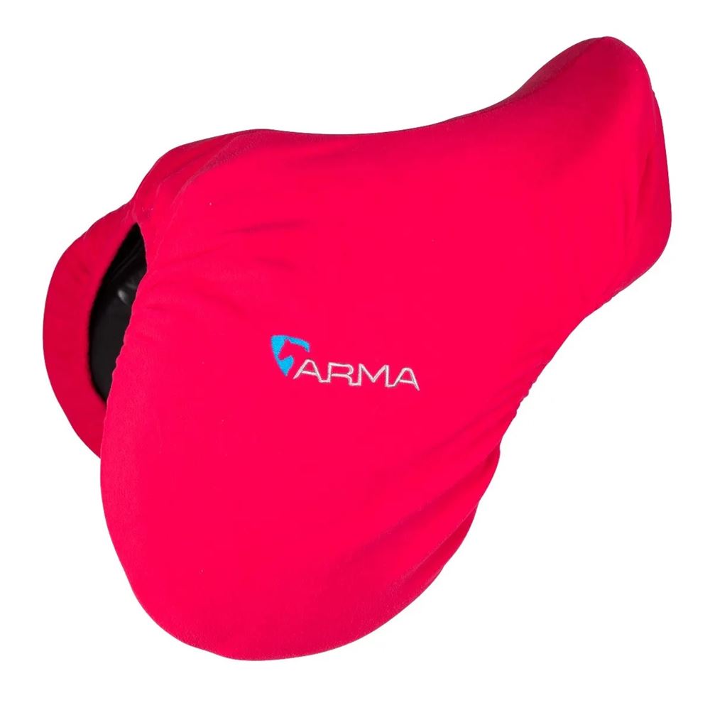 Shires ARMA Fleece Saddle Cover 17"-18" (Pink)