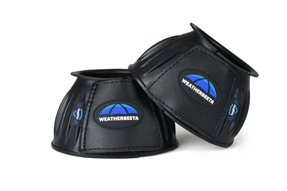 Weatherbeeta Tough-Tec Prime Rubber Bell Boots (Black)