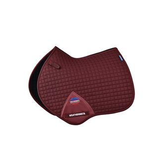 Weatherbeeta Prime Air-Tec Jump Shaped Saddle Pad (Burgundy)