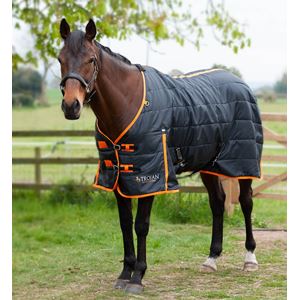 Gallop Trojan 100 Stable Rug (Black/Orange)