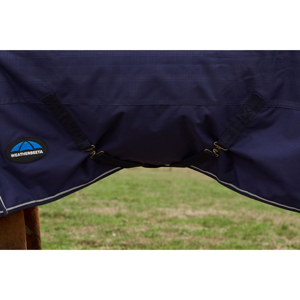 Weatherbeeta Comfitec Prelim Turnout Combo - 220g (Navy Embossed Plaid)