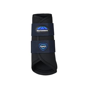 Weatherbeeta Tough-Tec Prime Brushing Boots (Black/Navy)
