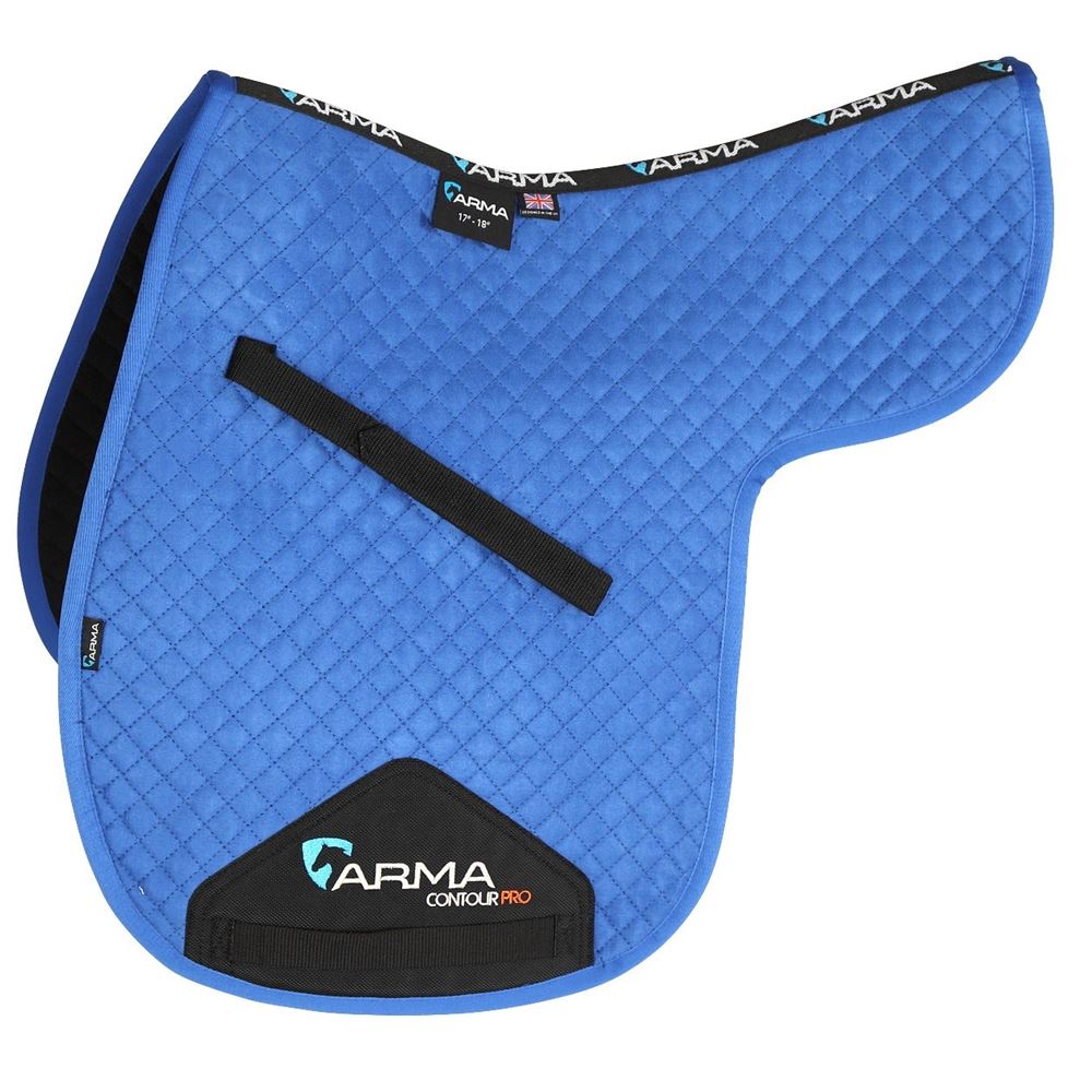 Shires ARMA Suede Numnah (Royal)