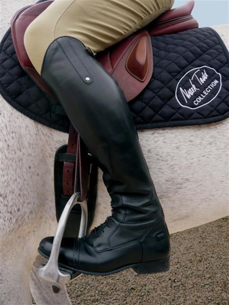 Mark Todd Long Soft Leather Field Competition Riding Boots