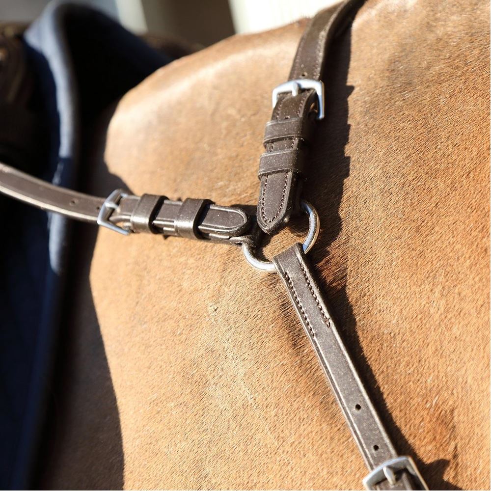 **barcodes* Shires Velociti RAPIDA Ergonomic Breastplate (Black)