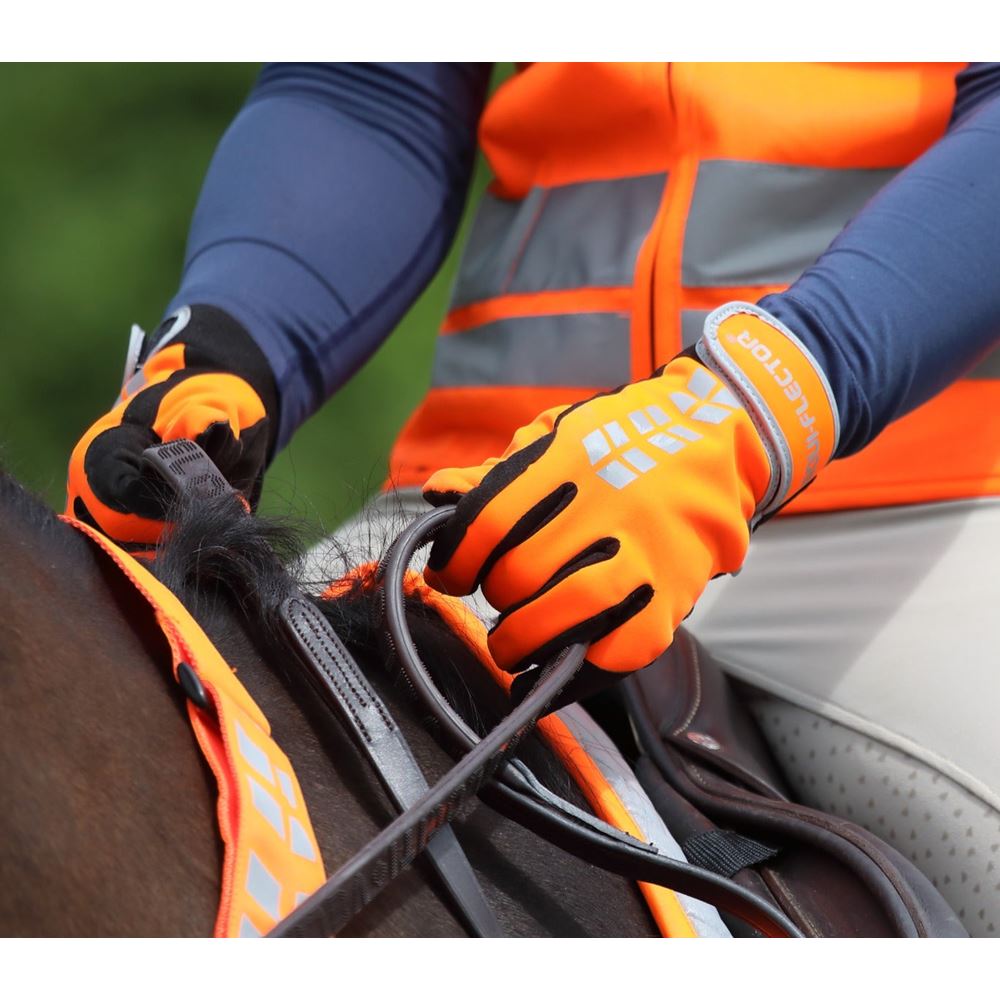 Shires EQUI-FLECTOR Riding Gloves