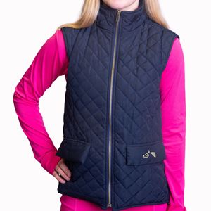 Gallop Women's Navy Gilet