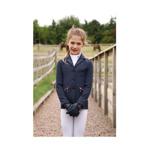 Hy Equestrian Cadiz Mizs Show Jacket (Navy/Rose Gold)