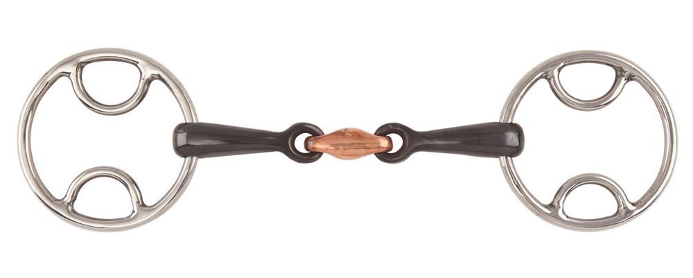 Shires Bevel Bit with Sweet Iron Mouth