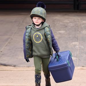 Shires Tikaboo Childs Hat Cover (Horseshoe)