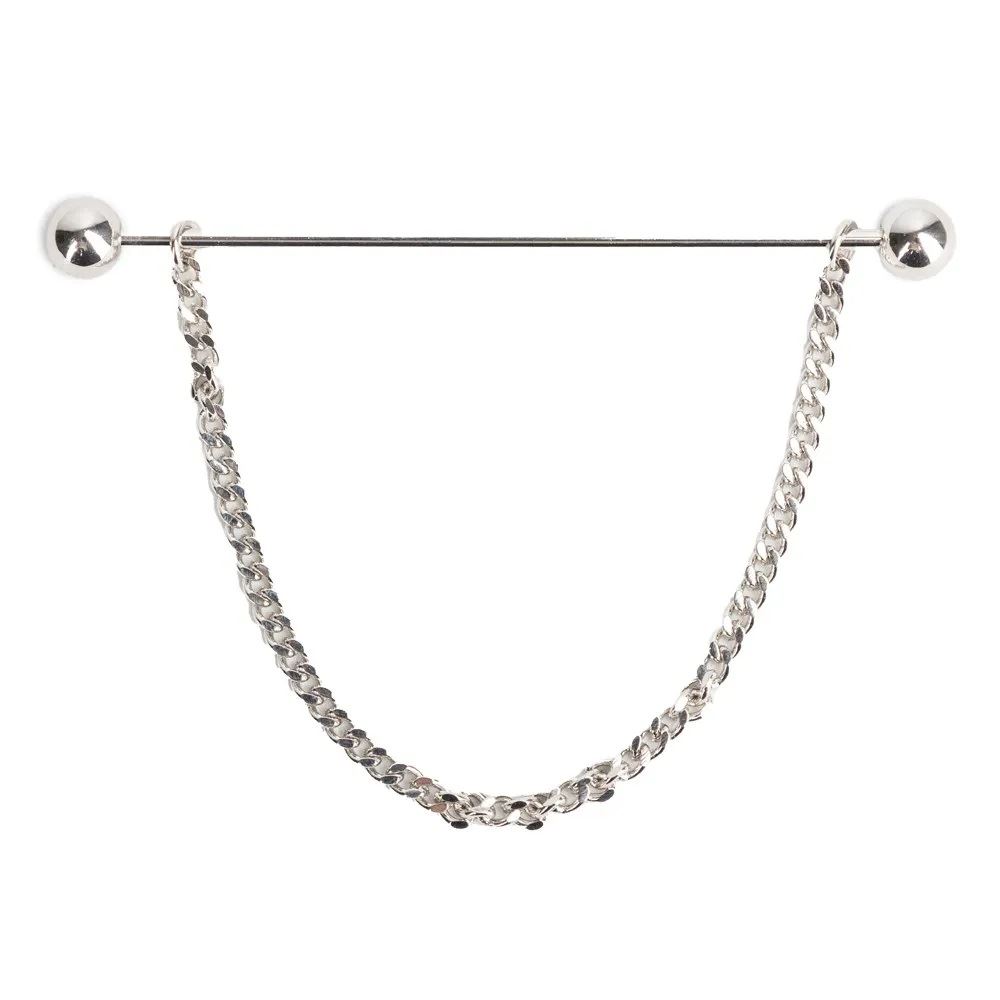 Supreme Products Class Act Collar Pin (Silver)