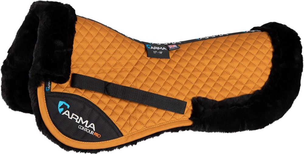 Shires ARMA Half Pad (Mustard)