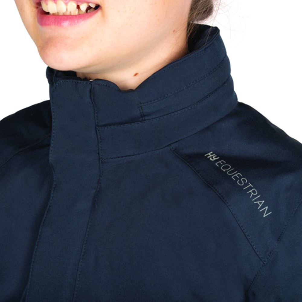 Hy Equestrian Elevate Mizs Waterproof Jacket (Navy)