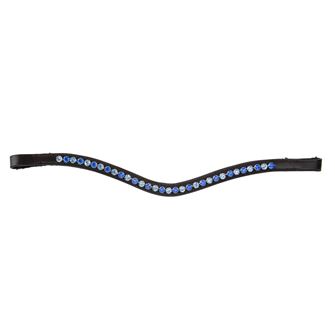 Shires Velociti GARA Blue Diamante Browband