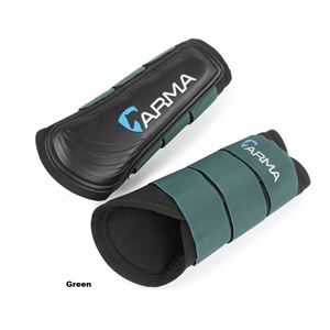 Shires ARMA Air Motion Brushing Boots (Green)