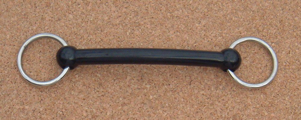 Nylon Snaffle with Stainless Steel Rings