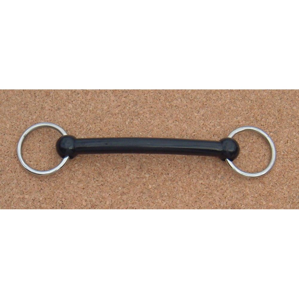 Nylon Snaffle with Stainless Steel Rings