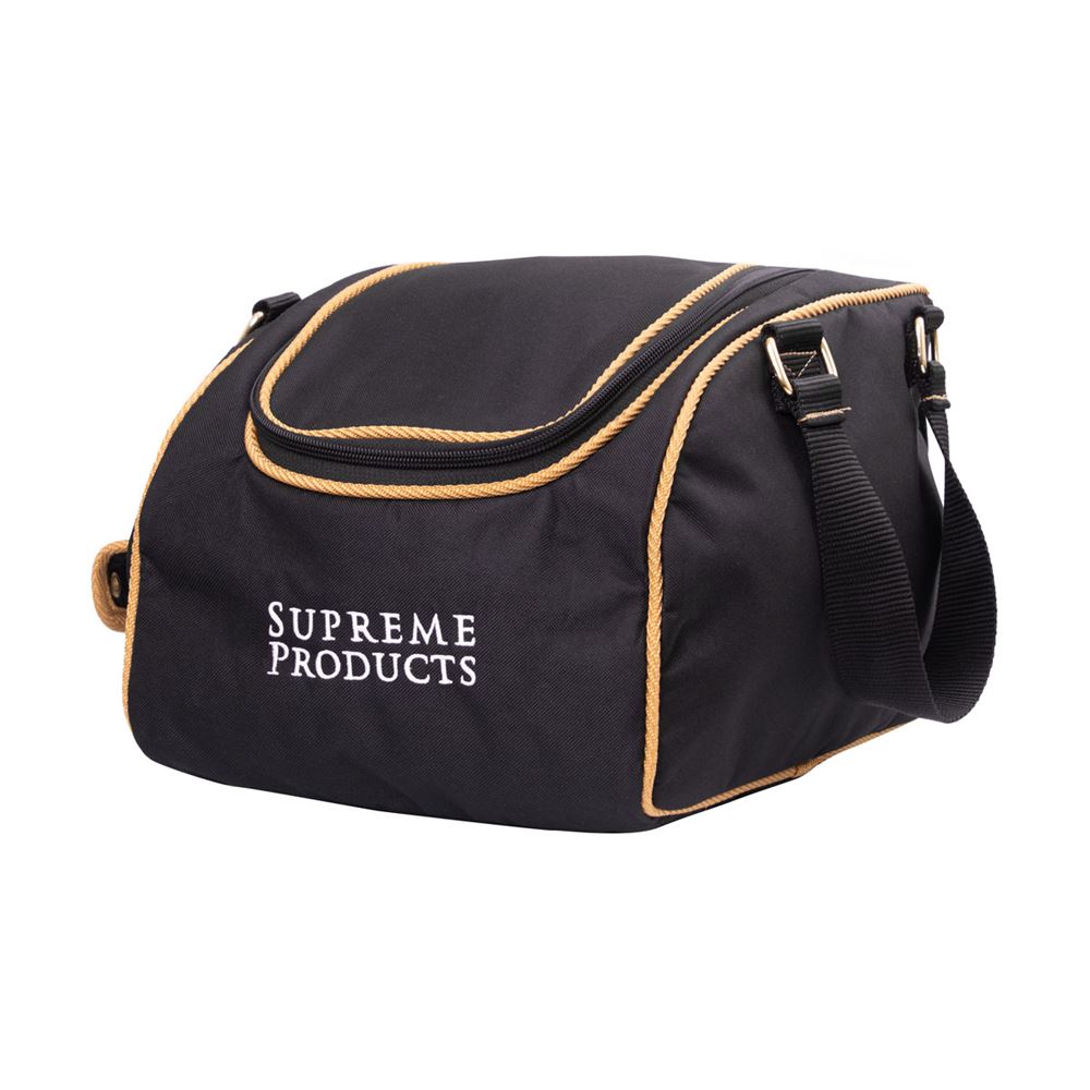Supreme Products Pro Groom Riding Hat Bag (Black/Gold)
