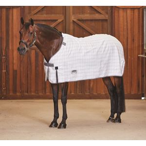 Weatherbeeta Comfitec Cotton Sheet Liner (White/Grey)