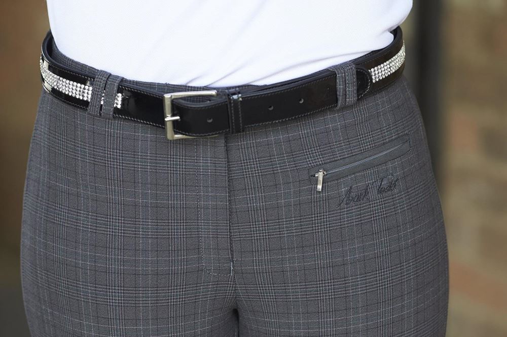 Mark Todd Ladies Plaid Breeches