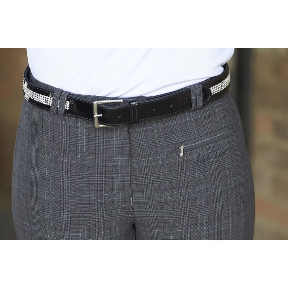 Mark Todd Ladies Plaid Breeches