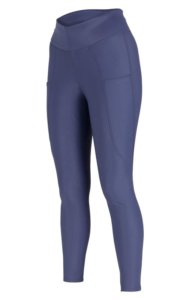 Shires Aubrion Optima Ladies Sport Riding Tights (Navy)