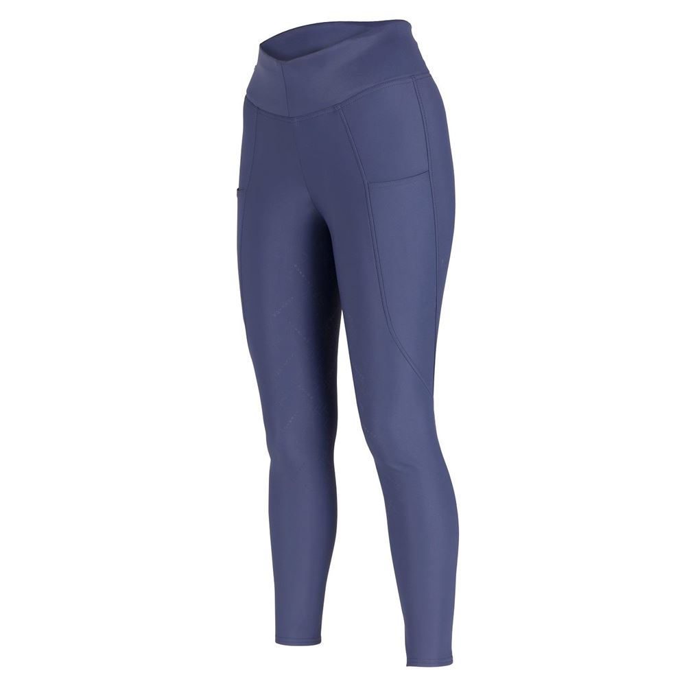 Shires Aubrion Optima Ladies Sport Riding Tights (Navy)