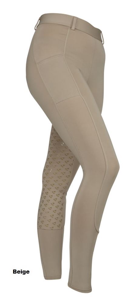 Shires Aubrion Albany Maids Riding Tights (Beige)