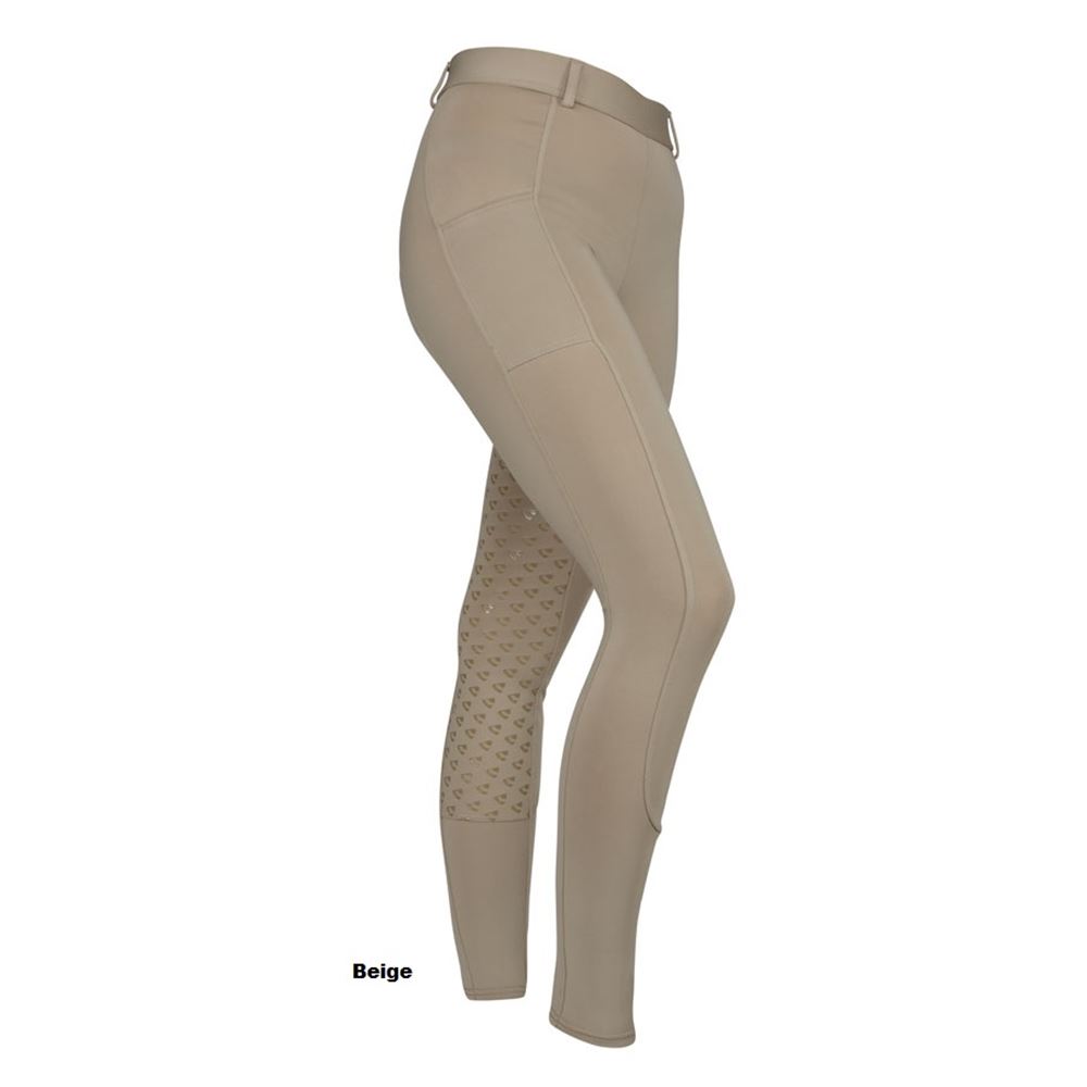 Shires Aubrion Albany Maids Riding Tights (Beige)