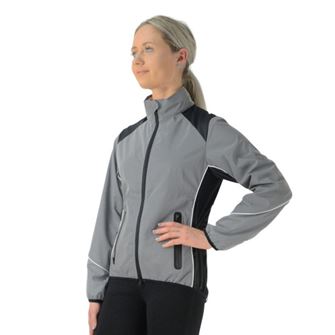 Silva Flash Reflective Jacket by Hy Equestrian (Reflective Silver)