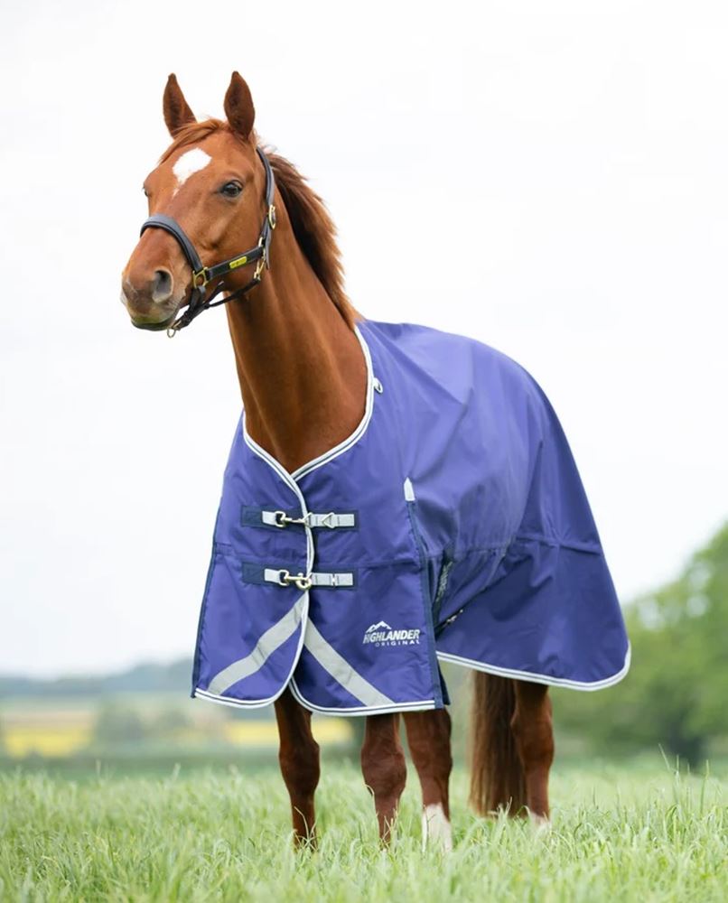 Shires Highlander Original Lite Turnout Rug (Navy)