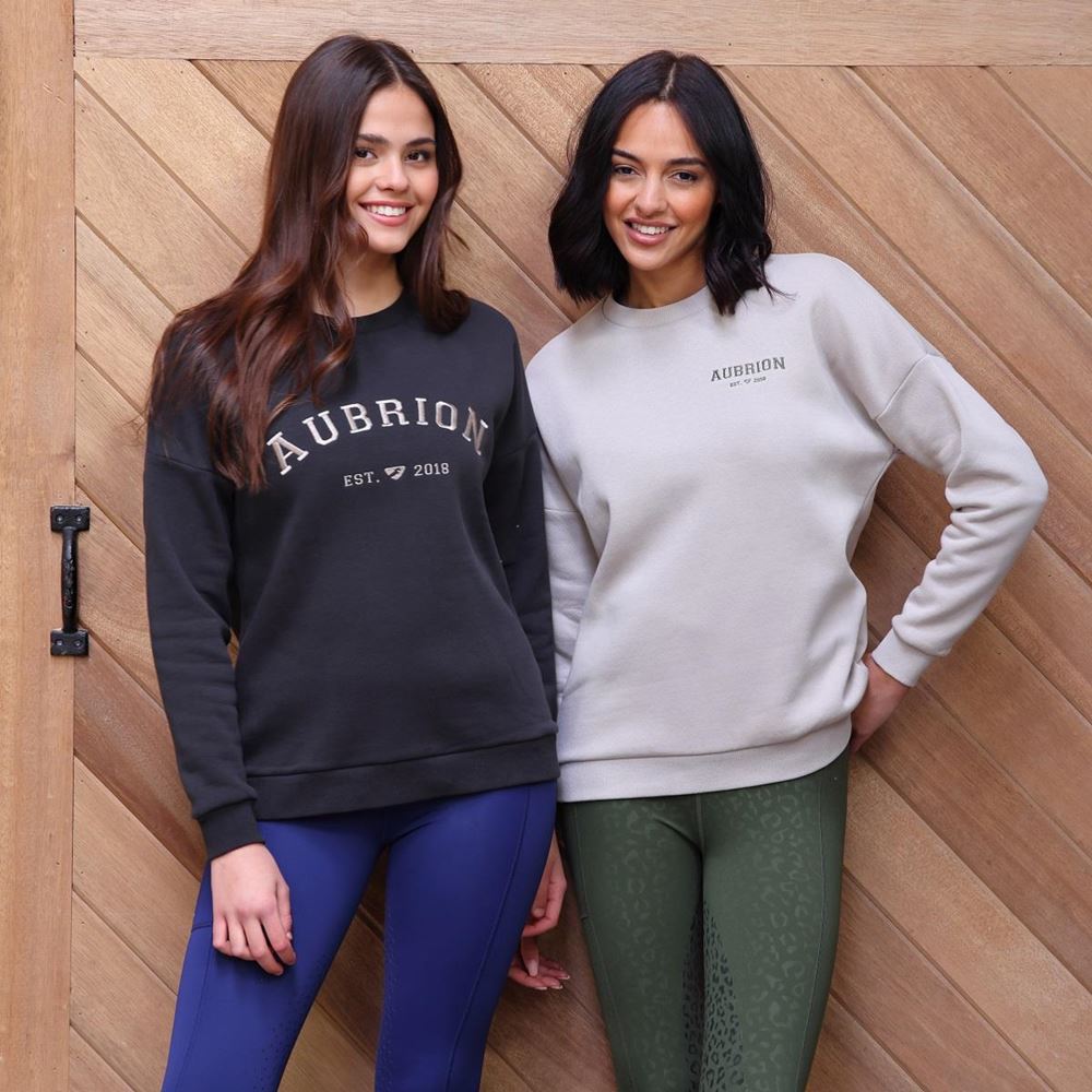 Shires Aubrion Serene Sweatshirt (Black)