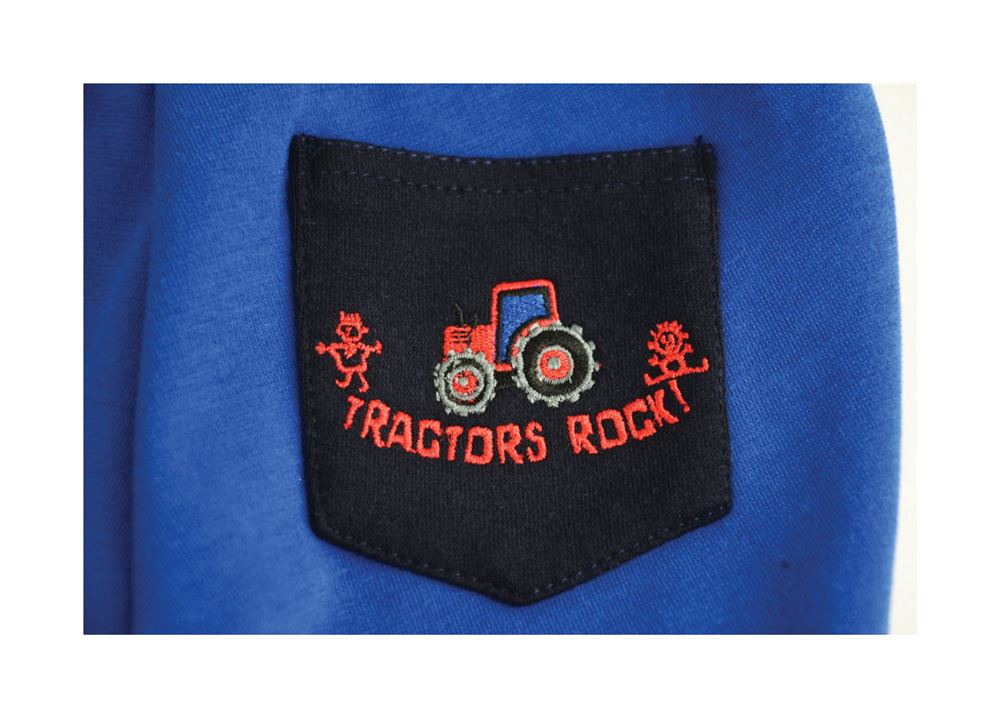 HyPERFORMANCE Tractors Rock Tots Jodhpurs (Navy/Royal Blue/Red)