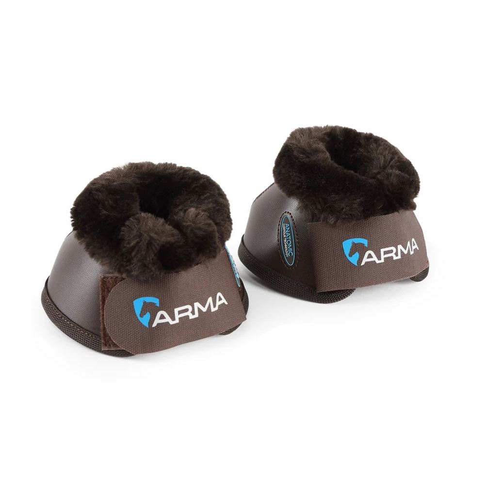 Shires ARMA NX-MAX+ SupaFleece Over Reach Boots (Brown)