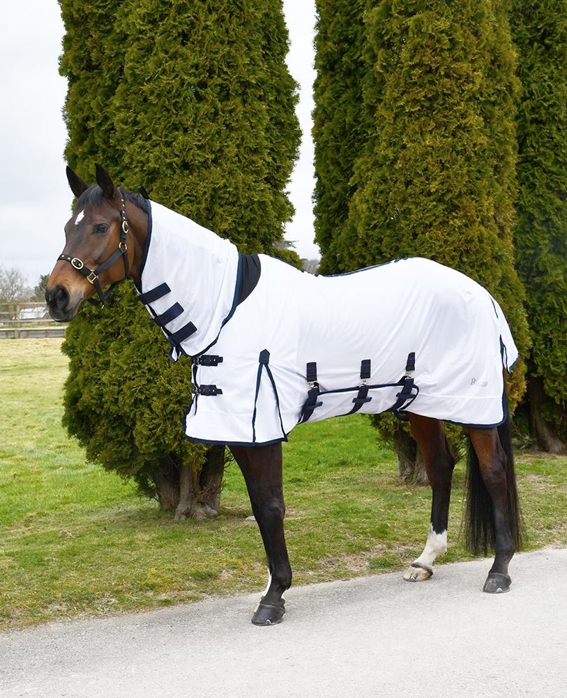 Rhinegold Africa Combo Fly Rug (White)