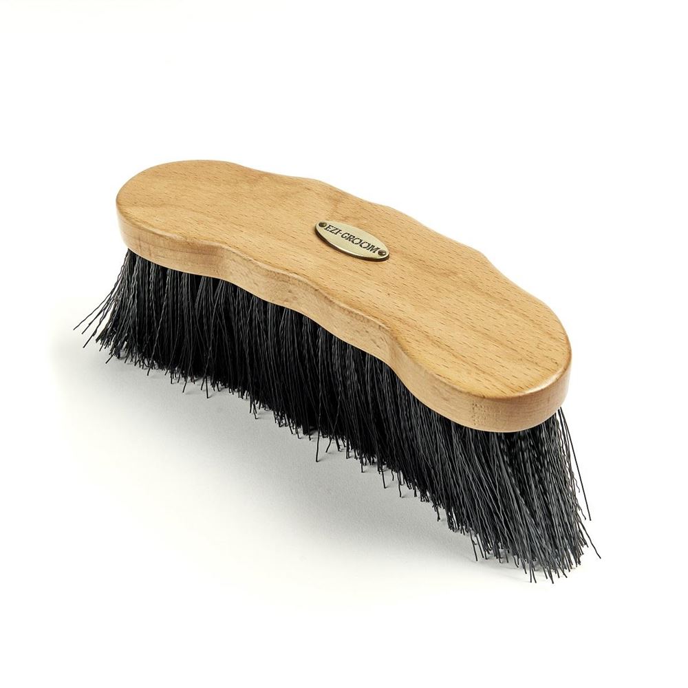 Shires EZI-GROOM Premium Long Dandy Brush (Large)