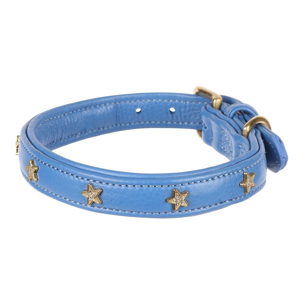 **barcodes** Digby & Fox Star Dog Collar - XS, XXS (Royal)