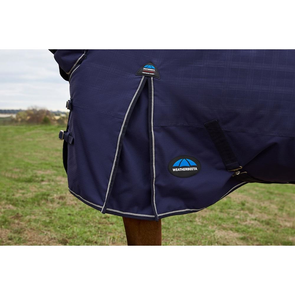 Weatherbeeta Comfitec Prelim Turnout Combo - 220g (Navy Embossed Plaid)