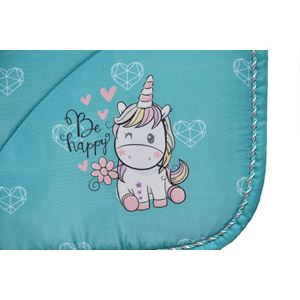 Rhinegold Unicorn Saddle Pad (Aqua)