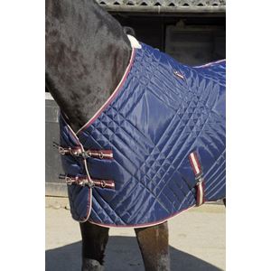 Rhinegold Dallas Chevron Stable Quilt - 200g (Navy)