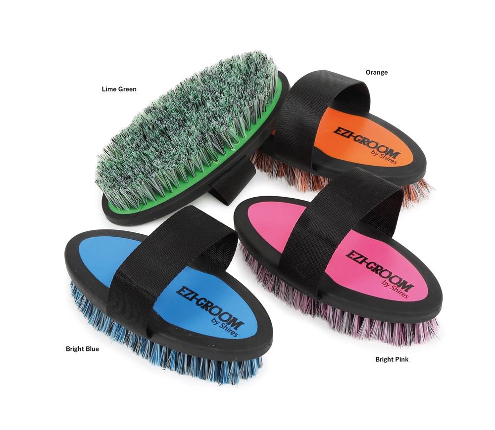 Shires Ezi-Groom Body Brush - Small