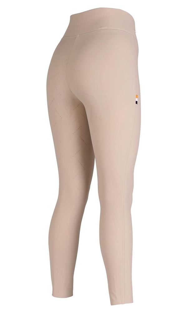 Shires Aubrion Optima Ladies Sport Riding Tights (Beige)