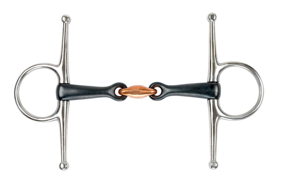 Shires Sweet Iron Full Cheek Snaffle with Lozenge