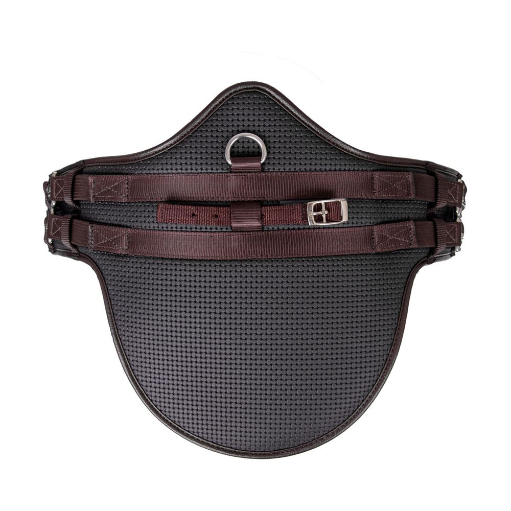 Hy Equestrian Waffle Stud Girth - Short (Brown)