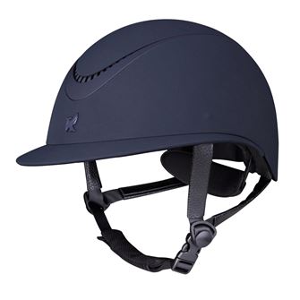 Shires Karben Aria Ellipse Riding Hat Sizes 54cm and below (Navy)