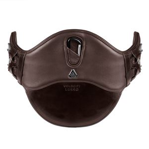 Shires Velociti Lusso Short Stud Girth with Elastic (Havana)