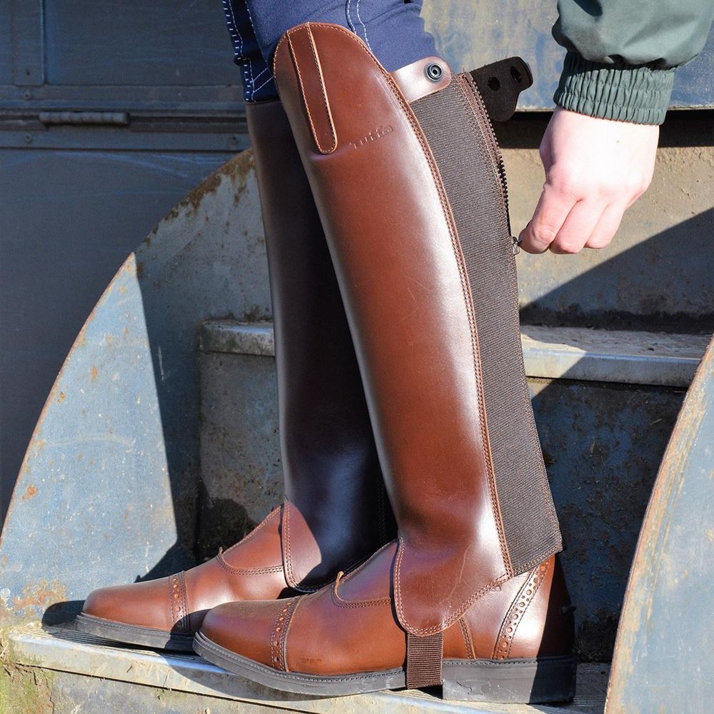 Tuffa Morgan Zip Front Riding Boots
